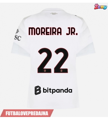 Lacne Ženy Futbalové dres AC Milan Diego Moreira #22 2026-27 Krátky Rukáv - Preč